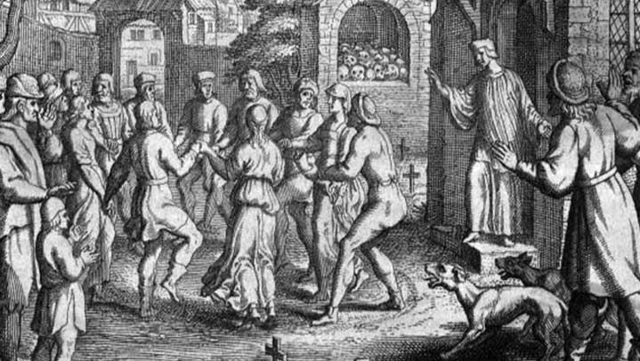 Long before music festivals dancing fever took hold of people.