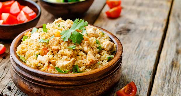 Vegetarian High Protein Foods: Quinoa contains 9 amino acids