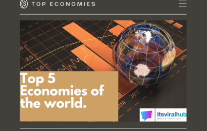 Top 5 Economies In The World | Countries By Gdp