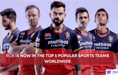 Rcb Is Now In The Top 5 Popular Sports Teams Worldwide