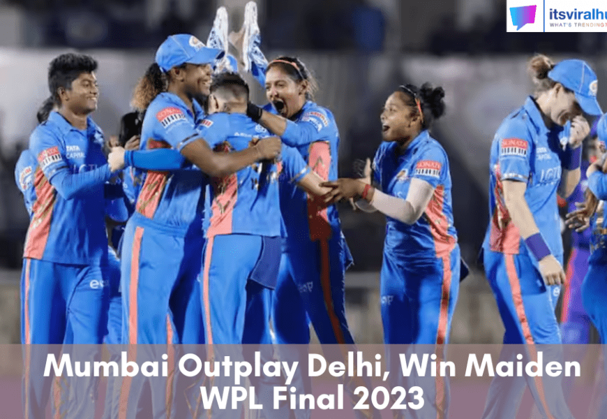Wpl 2023 Winner- Harmanpreet Kaur’S Mumbai Win Maiden Wpl Final 2023