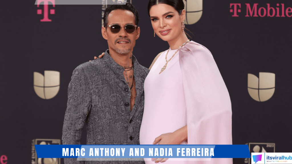 Marc Anthony and Nadia Ferreira