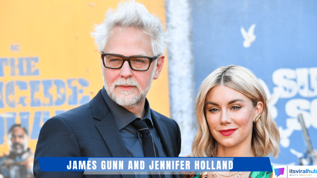 James Gunn and Jennifer Holland