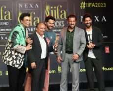 Bollywood Superstars Salman Khan, Abhishek Bachchan, And Vicky Kaushal Lead The Way At Iifa 2023 Press Conference! See Photos Here.