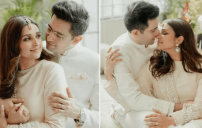 Parineeti Chopra And Raghav Chadha Are Now Officially Engaged- Raghav Chadha Kisses Parineeti Chopra At Engagement: Watch