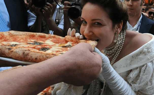 Pizza Margherita In Naples