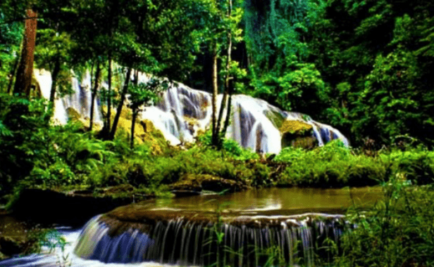 White Surf Waterfall