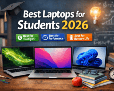 Best Laptops for Students 2026: Top Budget, Performance & Battery Picks